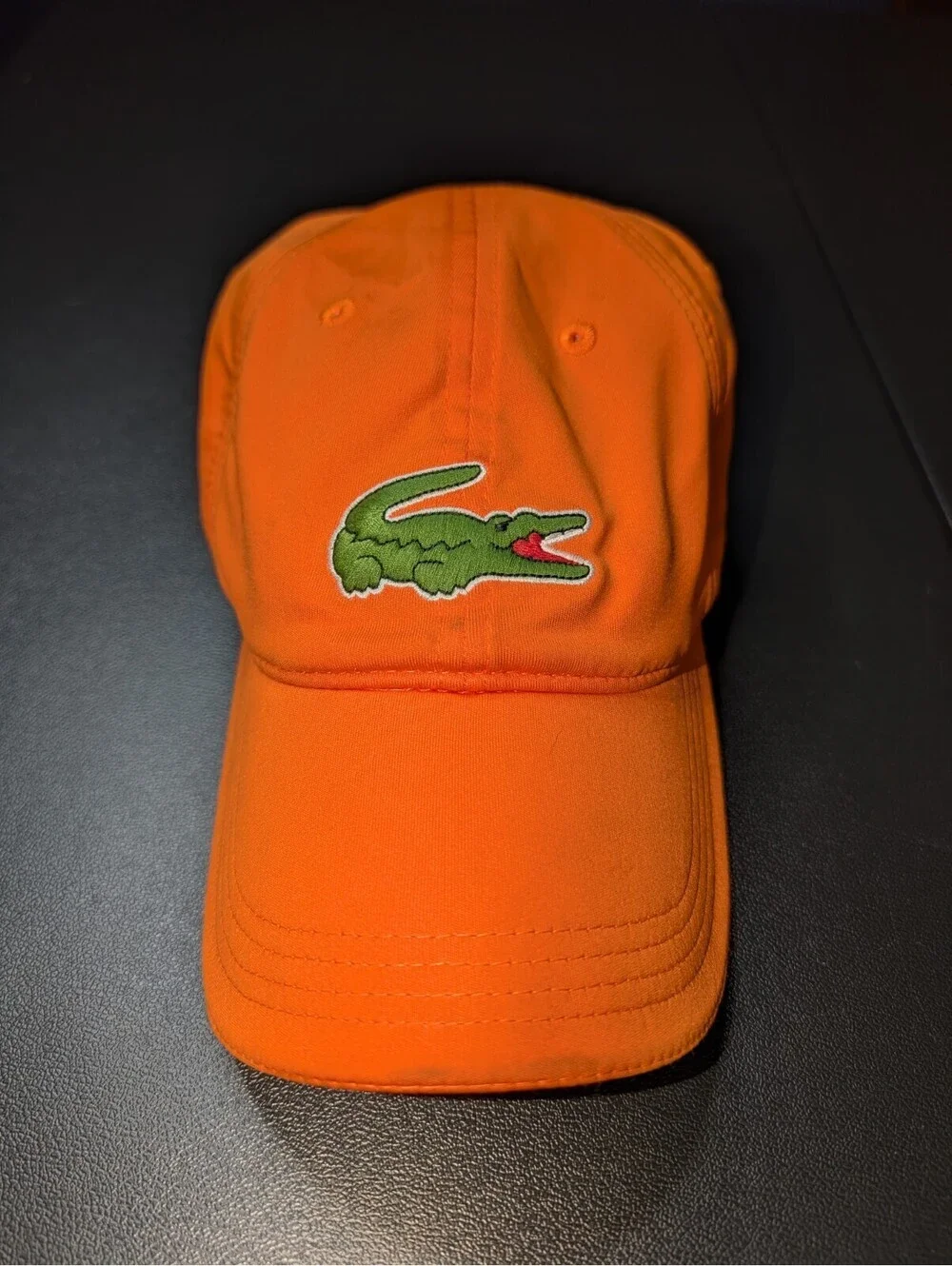 Lacoste Sport Hat Big Croc Orange Medium Miami Open